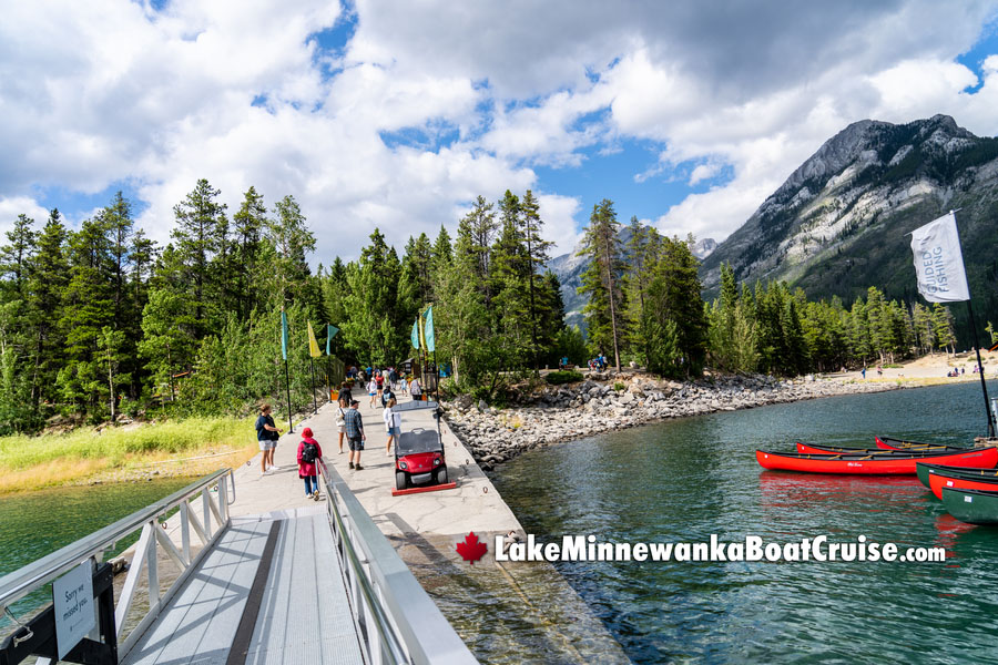 Lake Minnewanka Dock
