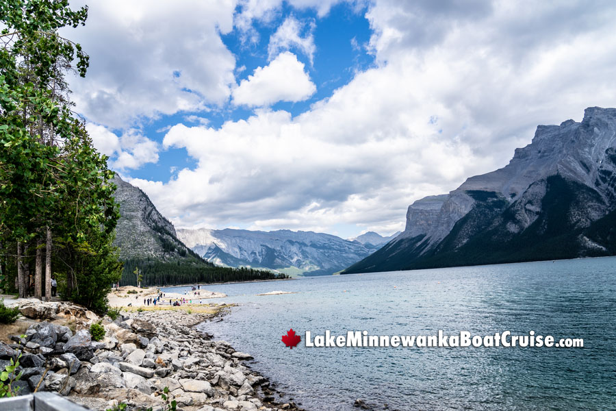 Lake Minnewanka Mountain Views