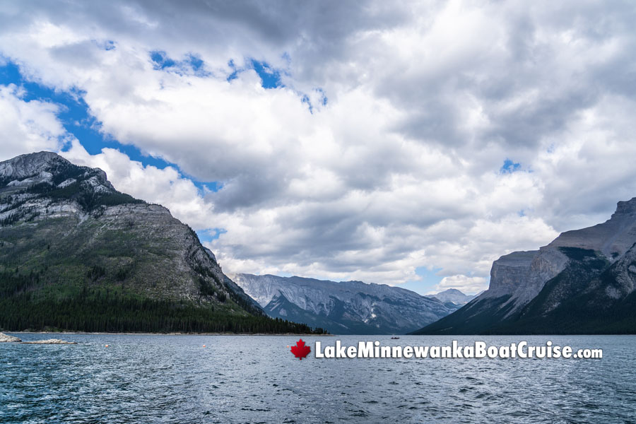 Lake Minnewanka Mountain Range Views