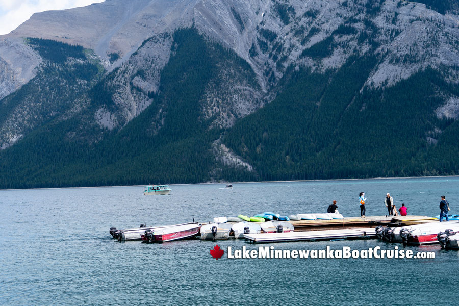 Cruise Boat on Lake Minnewanka