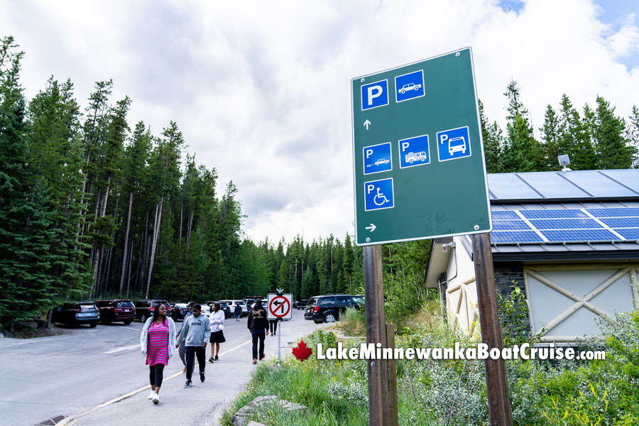 Lake Minnewanka Main Parking Lot